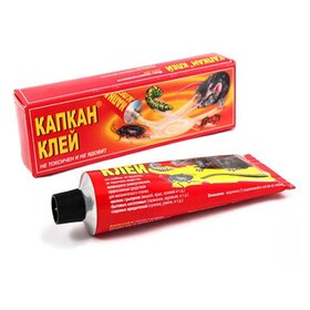 Клей от грызунов 135гр Капкан тюбик (50/3200)