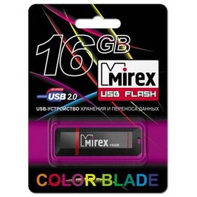 Флэш-диск Mirex 16GB Knight черный