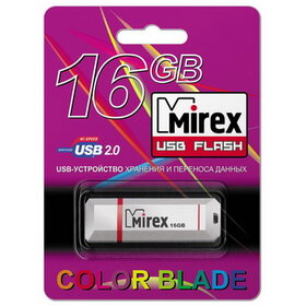 Флэш-диск Mirex 16GB Knight белый