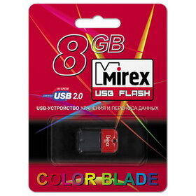 Флэш-диск Mirex 8GB Arton красный