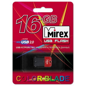 Флэш-диск Mirex 16GB Arton красный