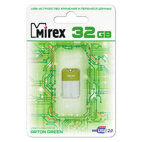 Флэш-диск Mirex 32GB Arton зеленый