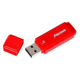 Флэш-диск SmartBuy 16GB Dock красный