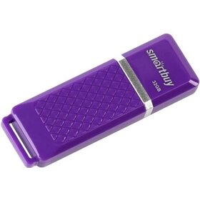 Флэш-диск SmartBuy 32GB Quartz фиолетовый