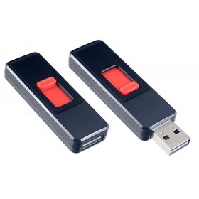Флэш-диск Perfeo 4GB S03 черный