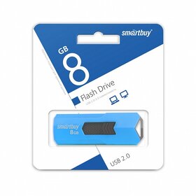 Флэш-диск SmartBuy 8GB Stream синий