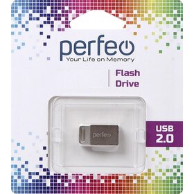 Флэш-диск Perfeo 16GB M05 металл