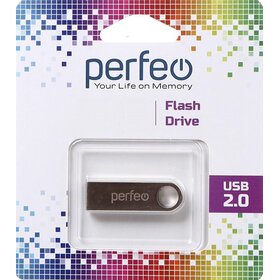 Флэш-диск Perfeo 16GB M07 металл