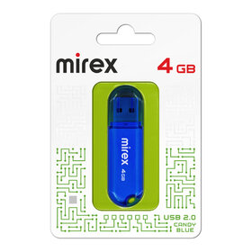 Флэш-диск Mirex 4GB Candy синий
