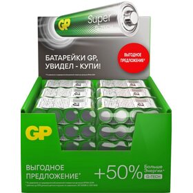 Батарейка LR 6 GP Super G-Tech б/б 4S (96/384)