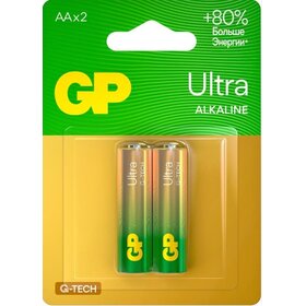 Батарейка LR 6 GP Ultra G-Tech 2xBL (20/80)