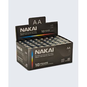 Батарейка LR 6 NAKAI Hi-Tech б/б 4S 40Box (480)