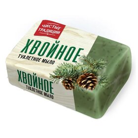 Мыло Нэфис 160г Чистые традиции Хвойное п/п (72/4320) ЧЗ