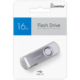 Флэш-диск SmartBuy 16GB Twist белый