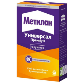 Клей обойный универсальный 250г Метилан Премиум (18)