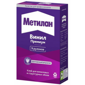 Клей обойный виниловый 250г Метилан Премиум (18)