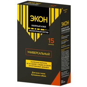 Клей обойный универсальный 450г Экон (12)