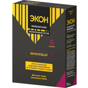 Клей обойный виниловый 200г Экон (24)