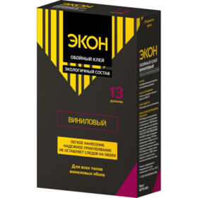 Клей обойный виниловый 450г Экон (12)