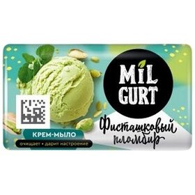 Мыло Milgurt 90г Фисташковый пломбир (72)