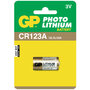 Батарейка CR123A GP Lithium 1шт/блистер (10)