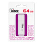 Флэш-диск Mirex 64GB Line белый